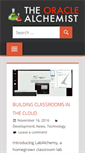Mobile Screenshot of oraclealchemist.com