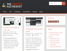 Tablet Screenshot of oraclealchemist.com